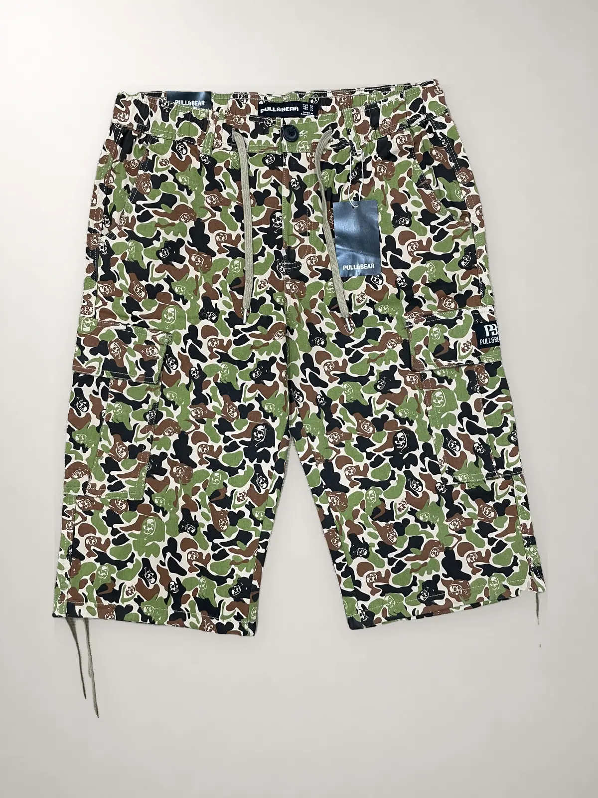 Cargo Shorts - Digital Camo Front view
