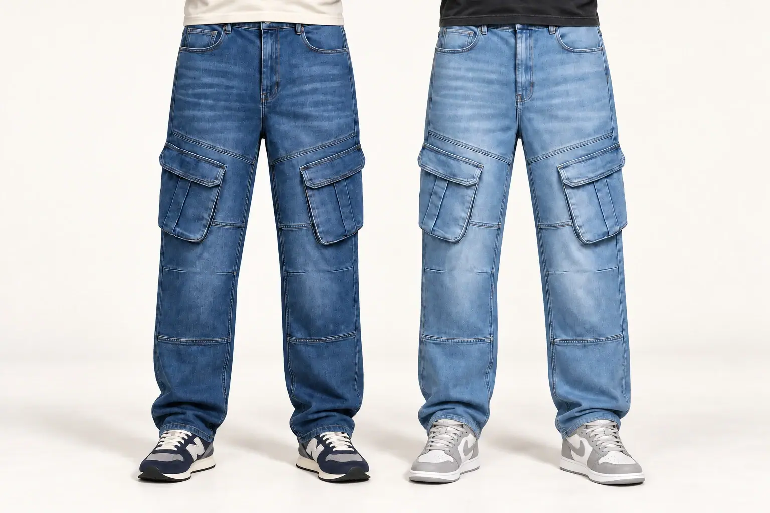 Men Denim Cargo collection at Riziz Apparels