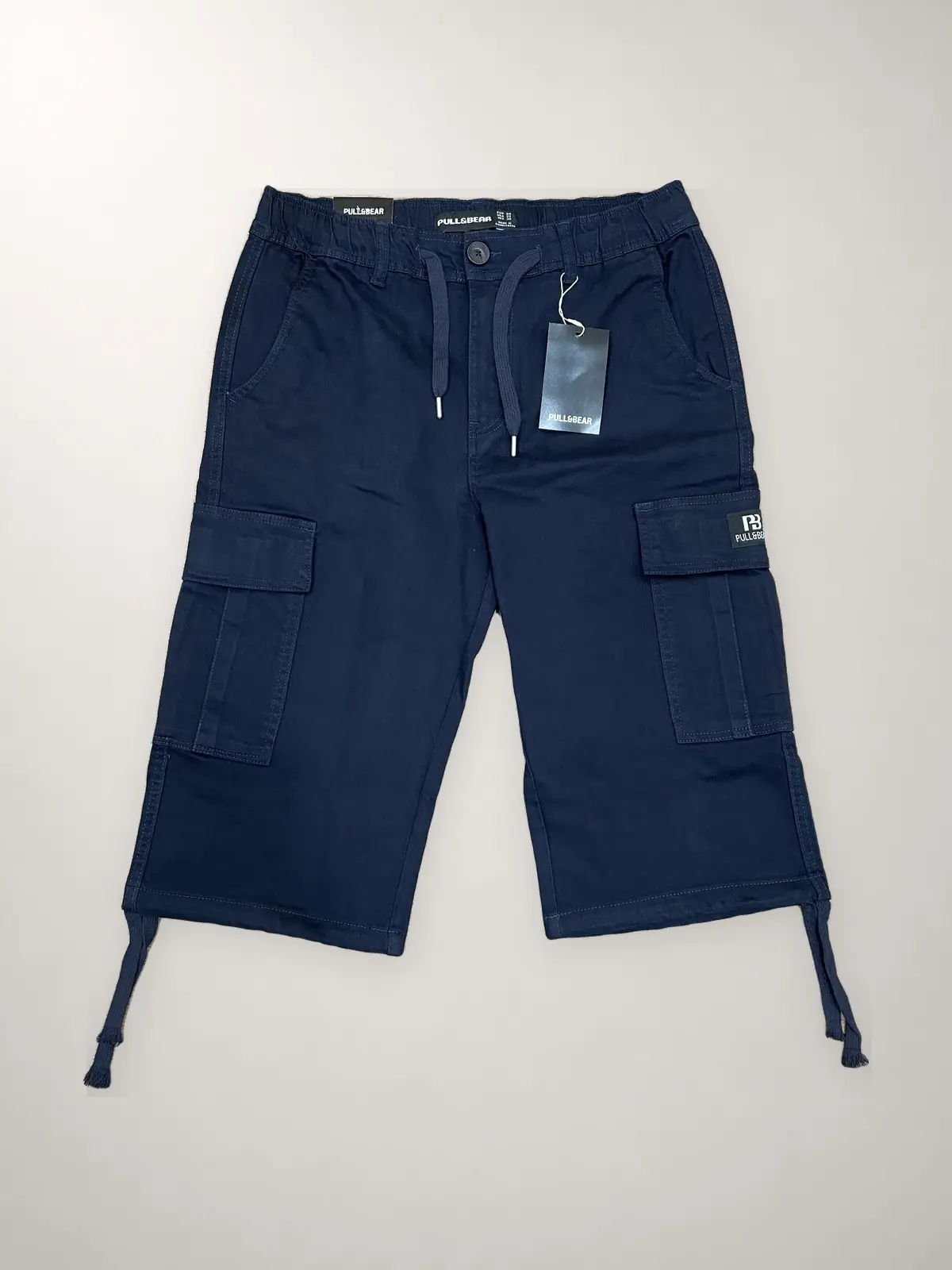 Cargo Shorts - Navy Front view